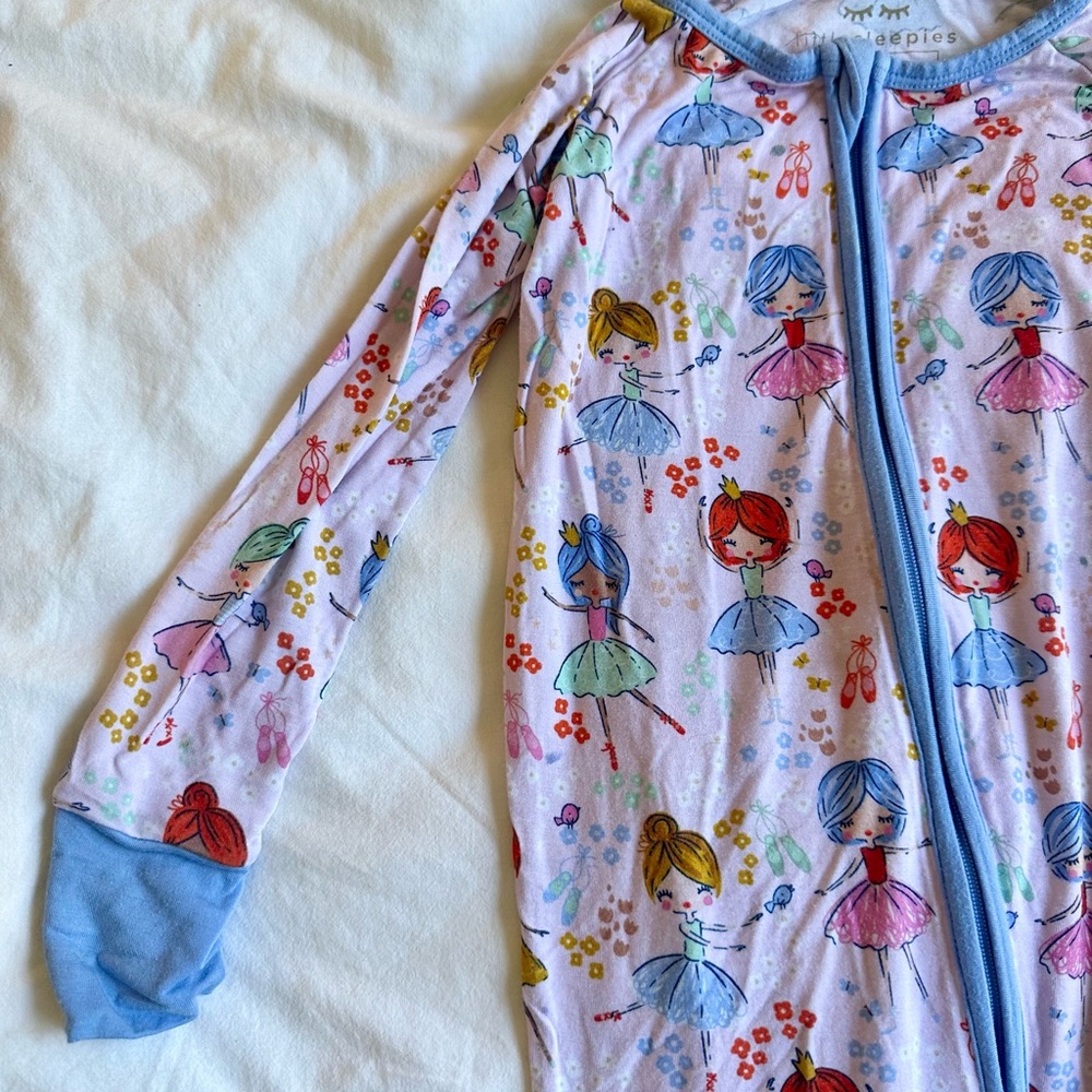 Little Sleepies Prima Ballerina Zippy 2T